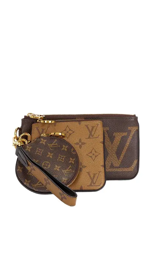 Louis Vuitton Reverse Monogram Giant Trio Pouch