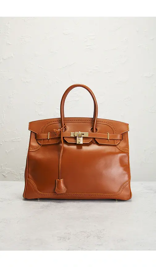 HERMÈS Tadelakt Ghillies Birkin 35 Handbag | Thumbnail 2
