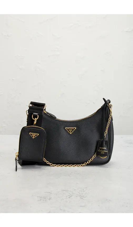 Prada Saffiano Re-Edition 2005 Shoulder Bag | Thumbnail 2 Prada Saffiano Re-Edition 2005 Shoulder Bag | Thumbnail 2