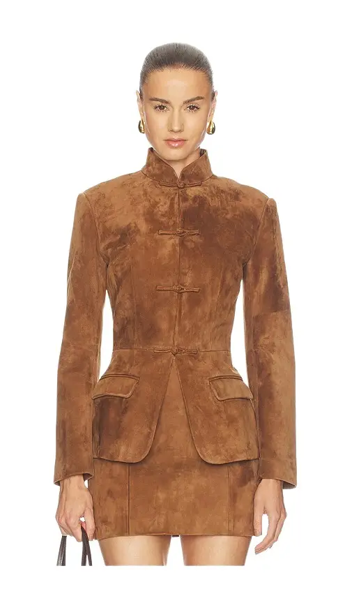 Alba Suede Tang Jacket Alba Suede Tang Jacket