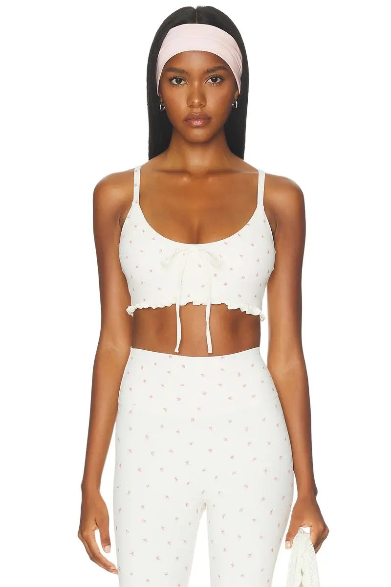 Ruffle Sports Bra