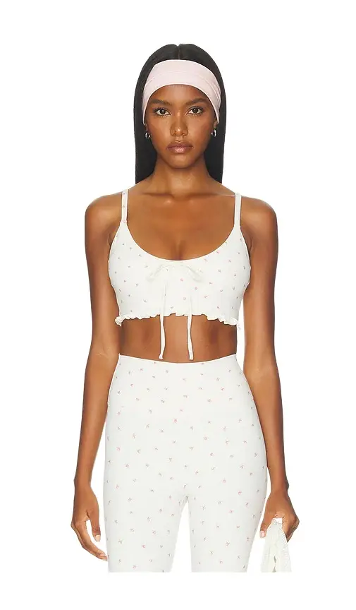 Ruffle Sports Bra