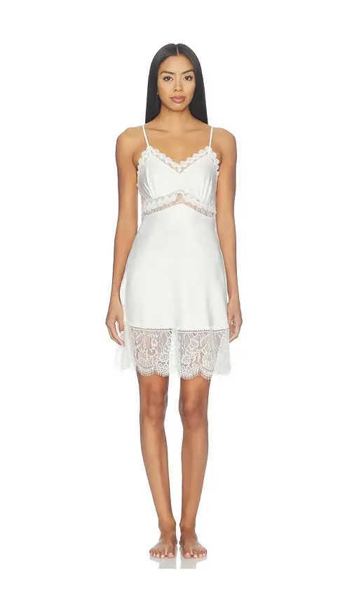 Flora Nikrooz Skyler Solid Stretch Charm Chemise | Thumbnail 2 Flora Nikrooz Skyler Solid Stretch Charm Chemise | Thumbnail 2