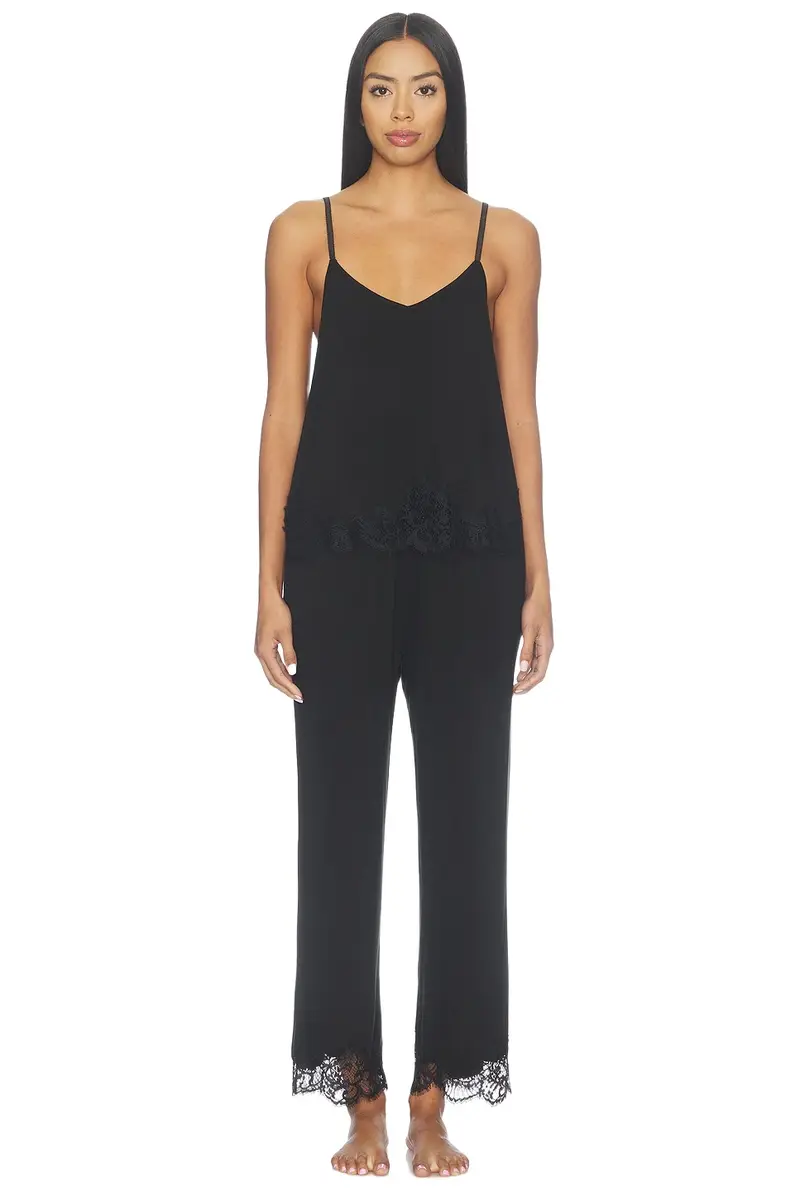 Flora Nikrooz Sarafina Solid Bamboo Knit Cami Pant Set