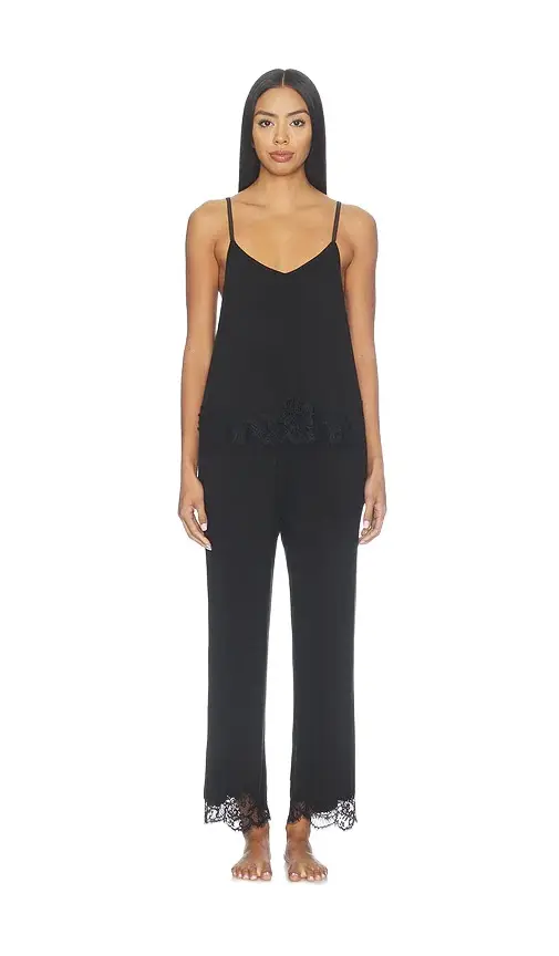 Flora Nikrooz Sarafina Solid Bamboo Knit Cami Pant Set