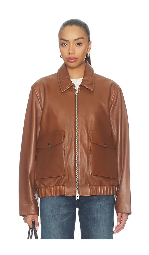 Citizens of Humanity Zip Front Bomber Jacket | Thumbnail 2 Citizens of Humanity Zip Front Bomber Jacket | Thumbnail 2