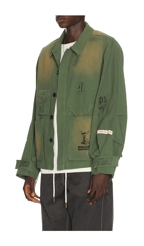 Jungles Sketches Field Jacket | Thumbnail 2 Jungles Sketches Field Jacket | Thumbnail 2