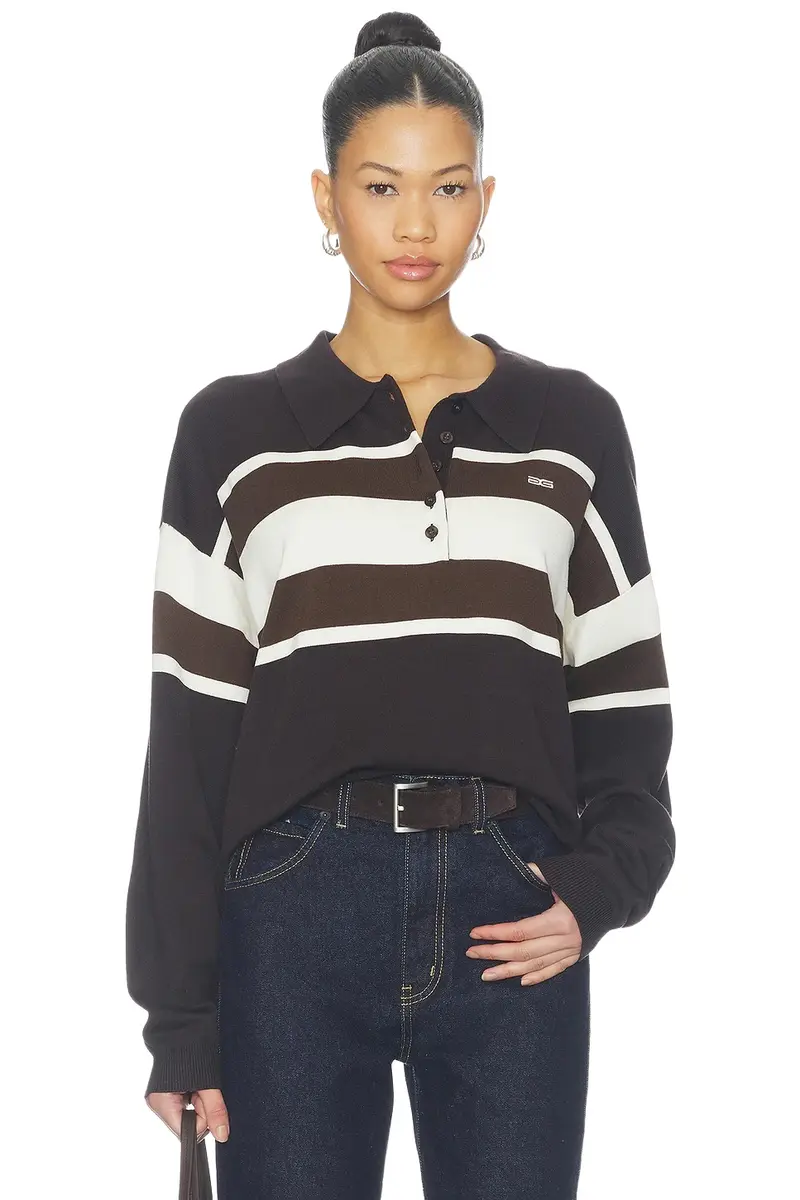 Gestuz Alexu Polo Pullover Sweater