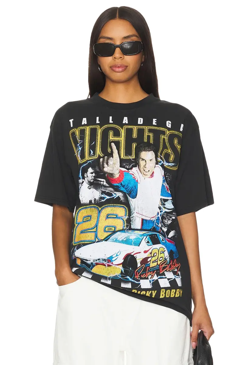 Talladega Nights Collage Boxy Tee