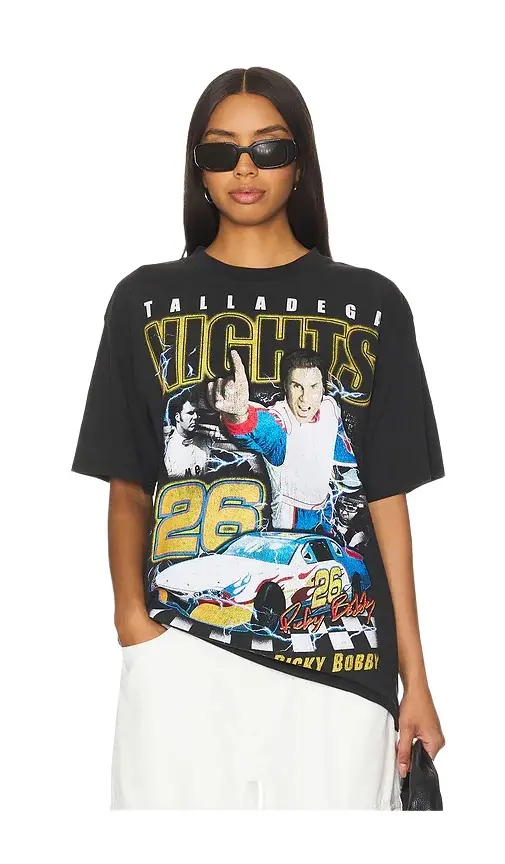 Talladega Nights Collage Boxy Tee Talladega Nights Collage Boxy Tee