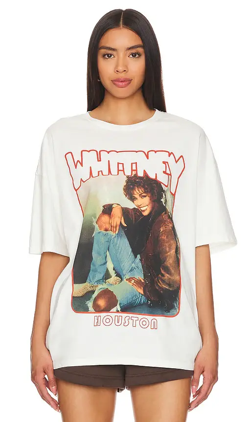 Philcos Whitney Houston Smile Oversized Tee | Thumbnail 2 Philcos Whitney Houston Smile Oversized Tee | Thumbnail 2