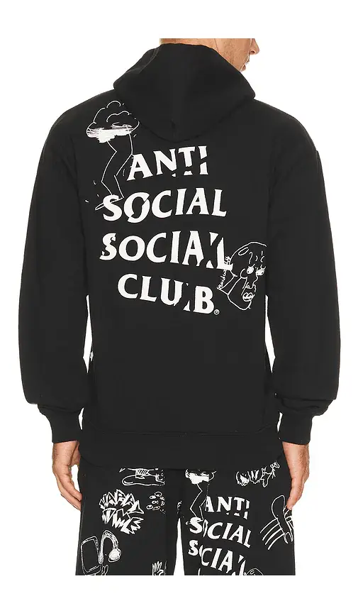 Anti Social Social Club Illustrated Hoodie | Thumbnail 2 Anti Social Social Club Illustrated Hoodie | Thumbnail 2