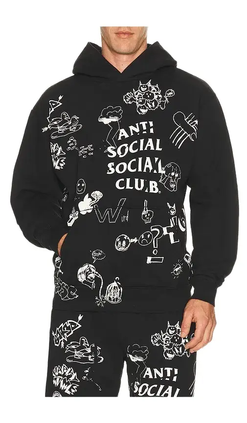 Anti Social Social Club Illustrated Hoodie