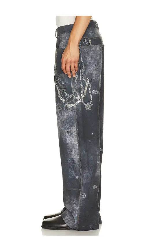 We11Done Trompe L'Oeil Denim Carpenter Pants | Thumbnail 2 We11Done Trompe L'Oeil Denim Carpenter Pants | Thumbnail 2