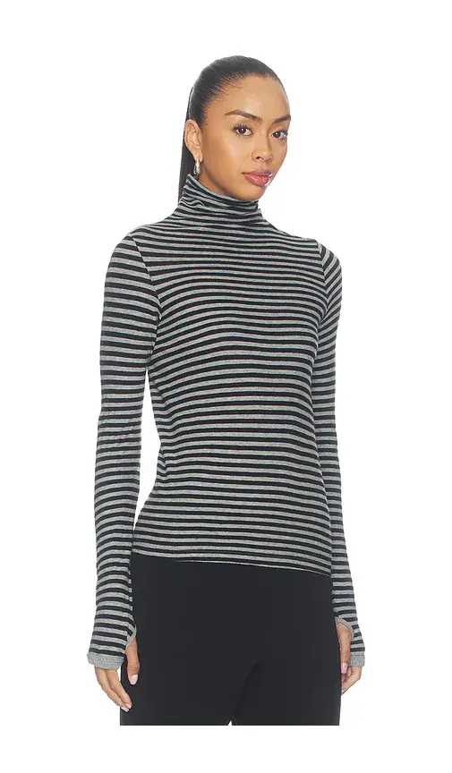 ENZA COSTA Cashmere Jersey New Classic Turtleneck | Thumbnail 2 ENZA COSTA Cashmere Jersey New Classic Turtleneck | Thumbnail 2