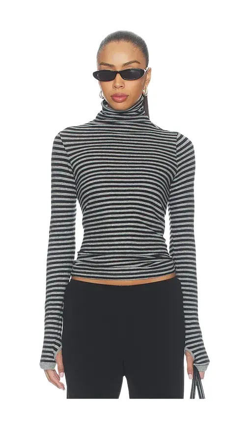 Cashmere Jersey New Classic Turtleneck
