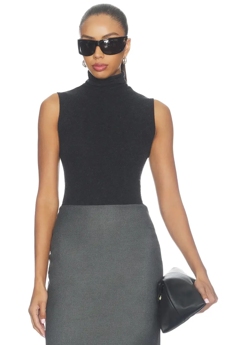 Cashmere Jersey Shell Top Cashmere Jersey Shell Top