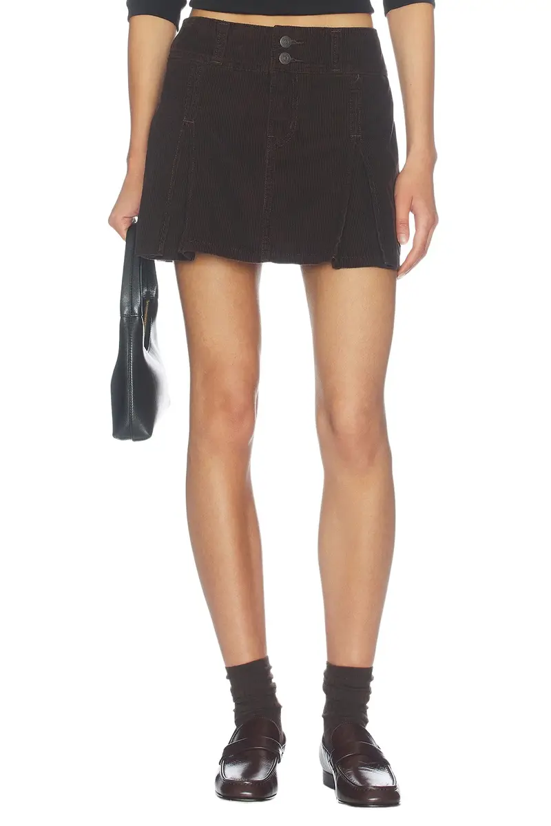 Inverted Pleat Mini Skirt Inverted Pleat Mini Skirt