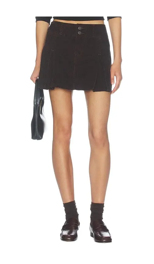 Inverted Pleat Mini Skirt Inverted Pleat Mini Skirt