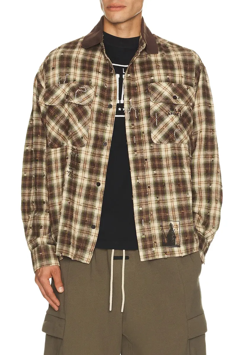 Surfer Dream Check Loose Shirt Surfer Dream Check Loose Shirt