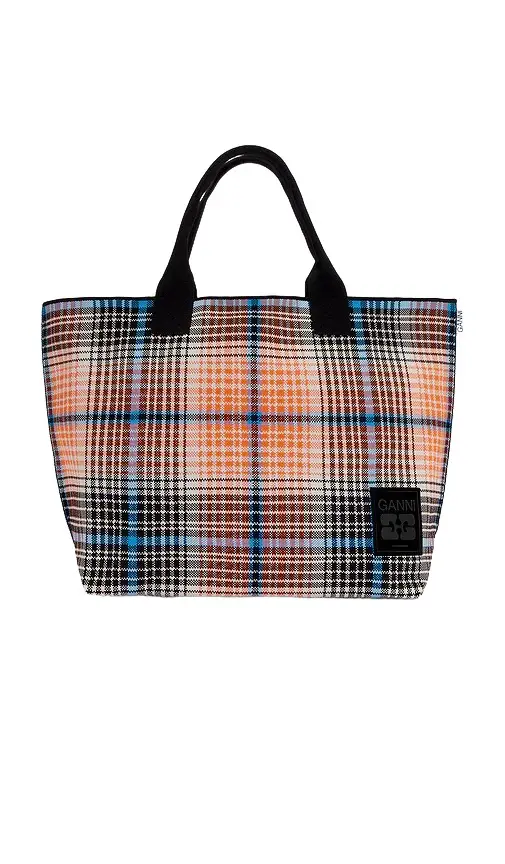 Ganni Knit Easy Shopper Medium Bag