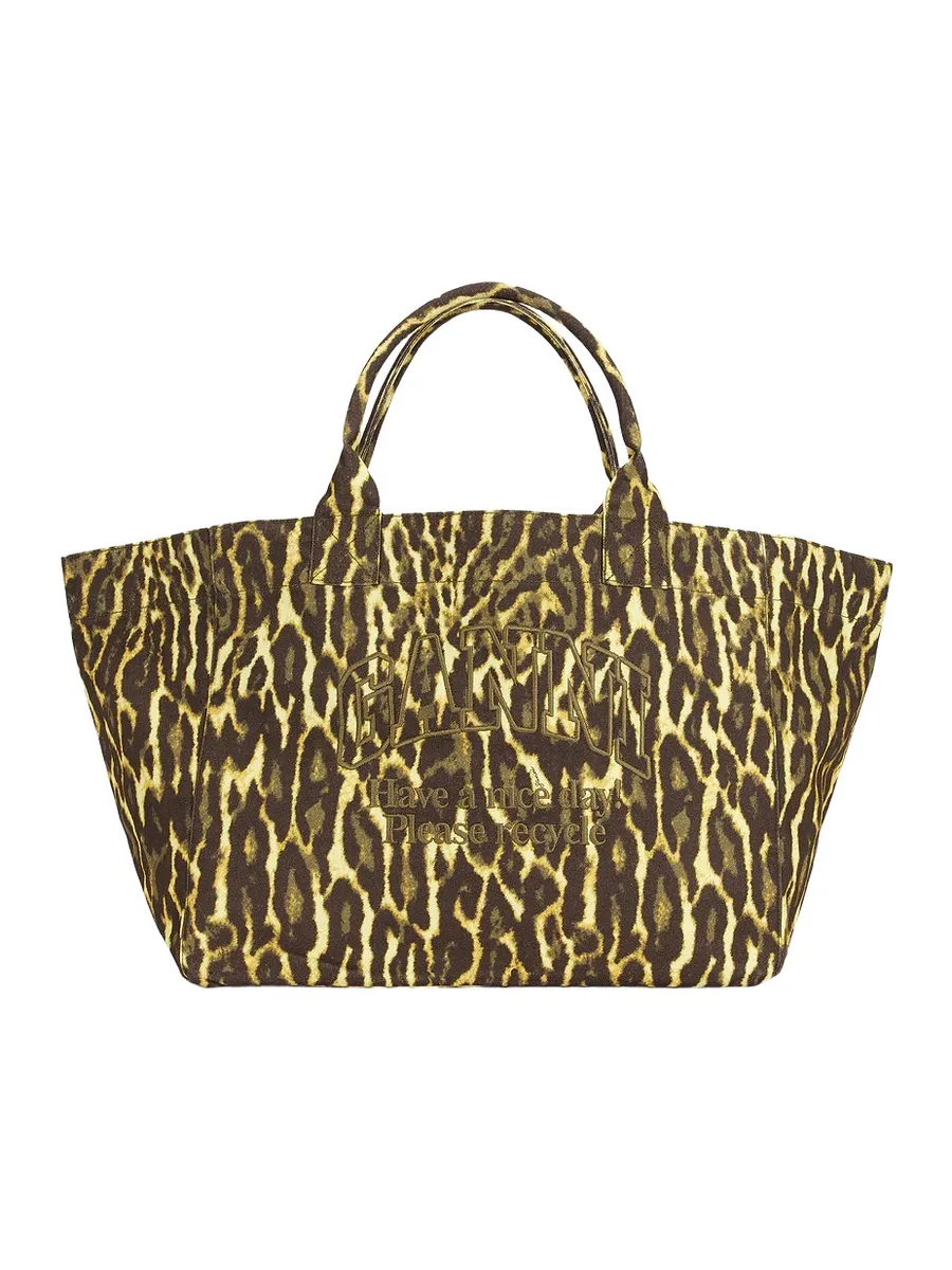 Xxl Easy Shopper Printed Gradient Leo Bag