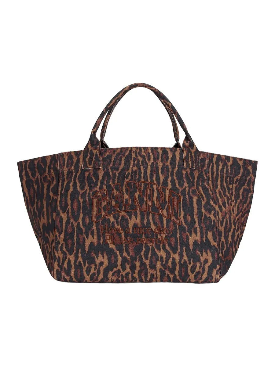 Xxl Easy Shopper Printed Gradient Leo Bag