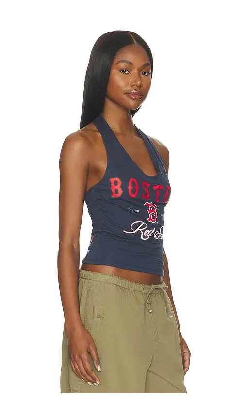 Off Season Boston Red Sox Ruched Halter Top | Thumbnail 2