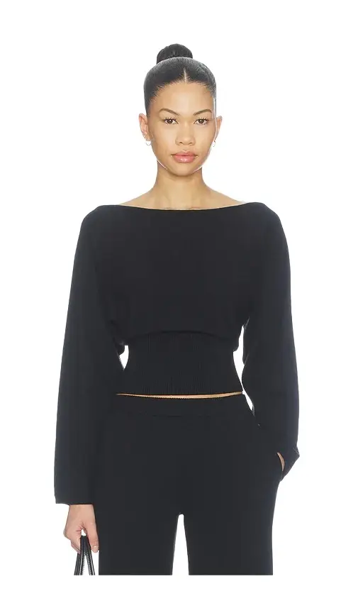 Liza Off Shoulder Sweater