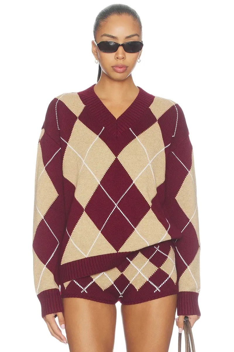 Lunaria Argyle Sweater