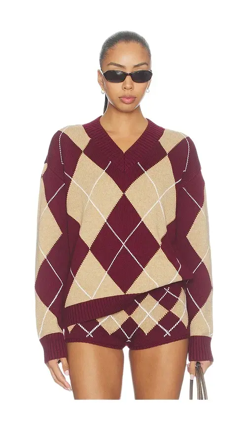 Lunaria Argyle Sweater