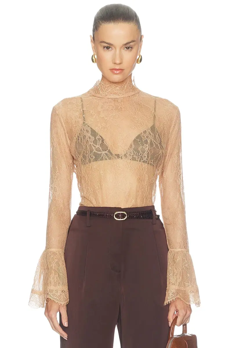 Nonchalant Label Letty Lace Top