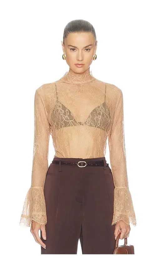 Nonchalant Label Letty Lace Top