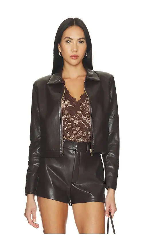 Generation Love Lola Faux Leather Jacket | Thumbnail 2