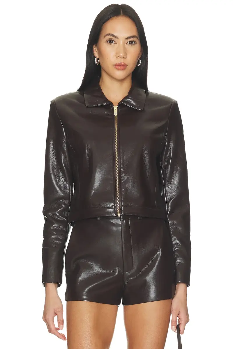 Lola Faux Leather Jacket Lola Faux Leather Jacket