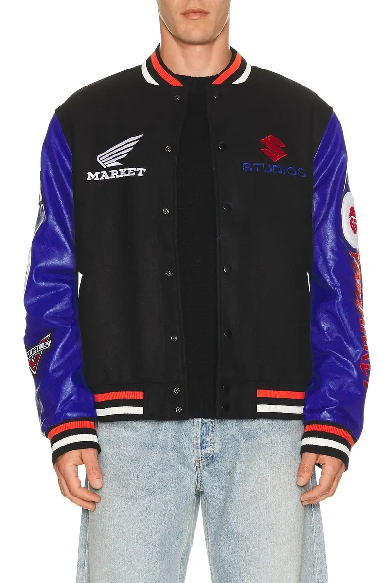 Market Sponsorship Varsity Jacket
