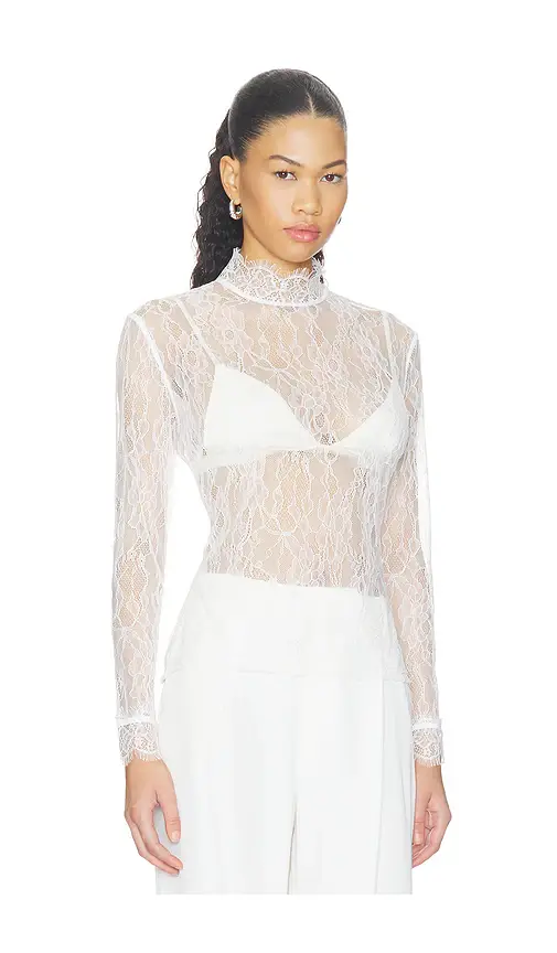 Nonchalant Label Mary Lace Top | Thumbnail 2 Nonchalant Label Mary Lace Top | Thumbnail 2