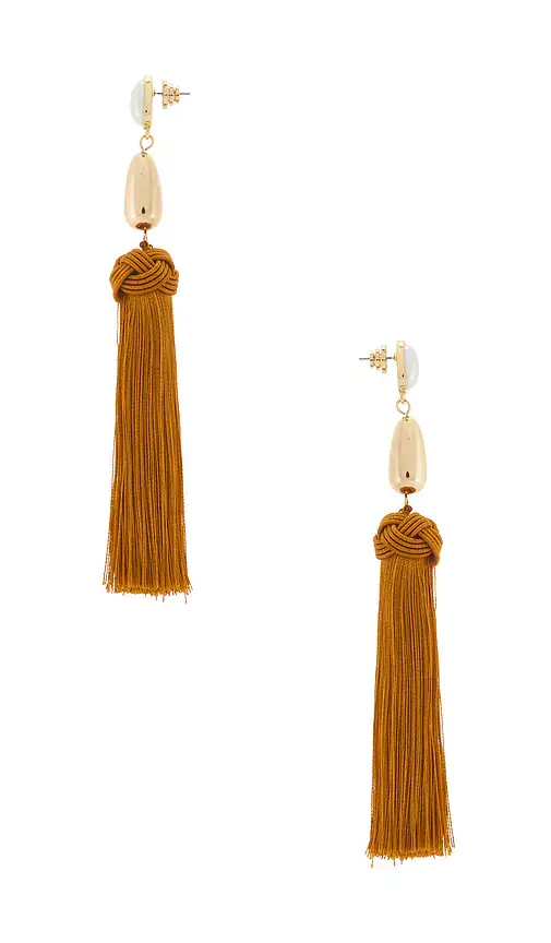 8 Other Reasons Orange Tassel Earrings | Thumbnail 2