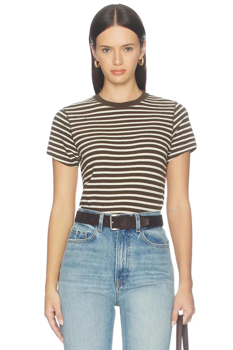 Stripe Molly Tee