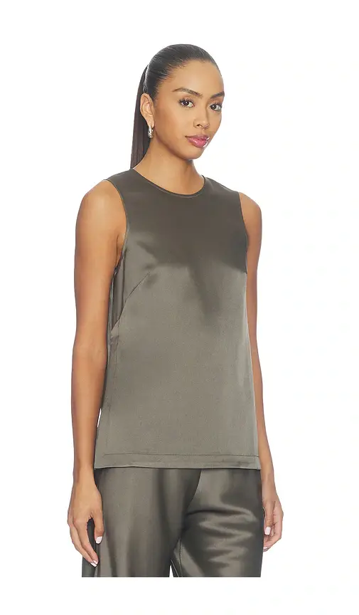 La Ligne Satin Maxime Top | Thumbnail 2 La Ligne Satin Maxime Top | Thumbnail 2