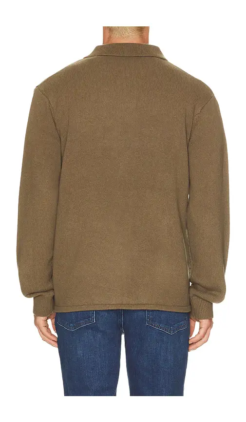 Frame Boiled Wool Shirt Sweater | Thumbnail 2 Frame Boiled Wool Shirt Sweater | Thumbnail 2