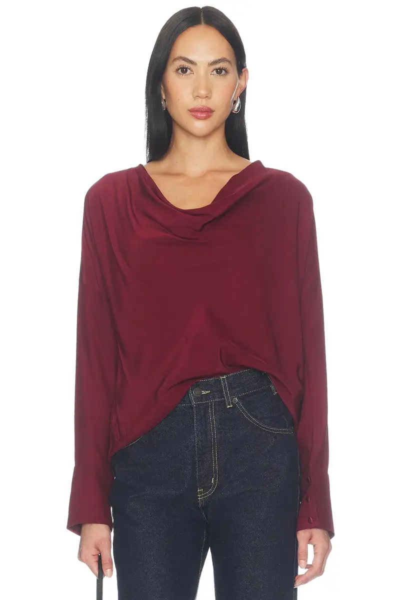 rag & bone Vinnie Silk Blouse