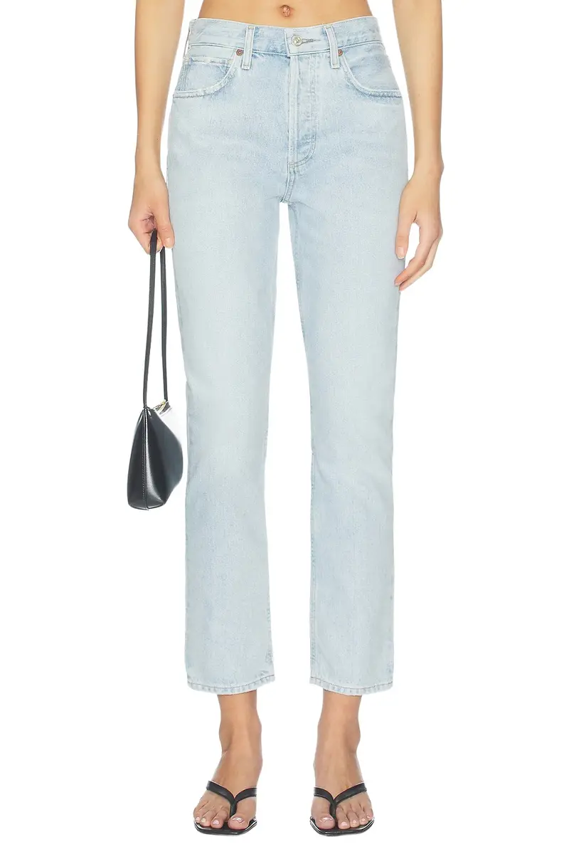 Charlotte High Rise Straight Jeans
