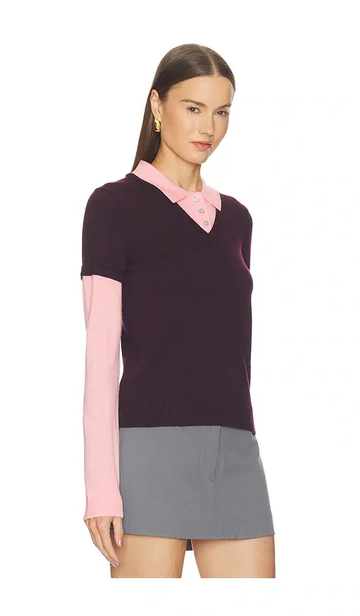 Sandy Liang Lottie Sweater | Thumbnail 2 Sandy Liang Lottie Sweater | Thumbnail 2