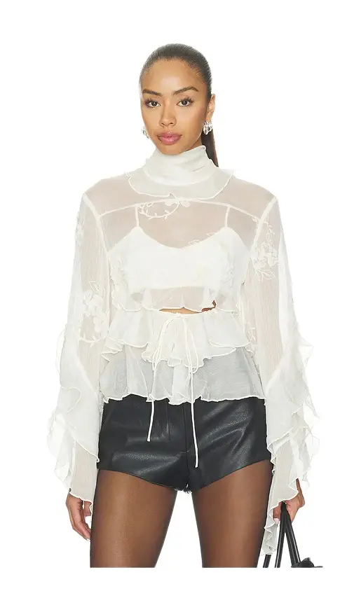 Bardot Anyssa Ruffle Blouse