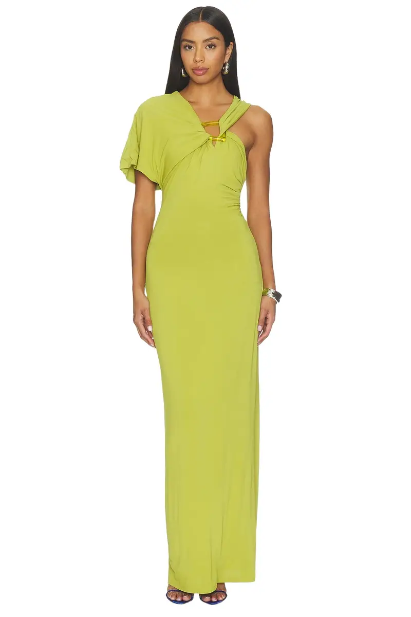 Misha Ona Asymmetrical Dress