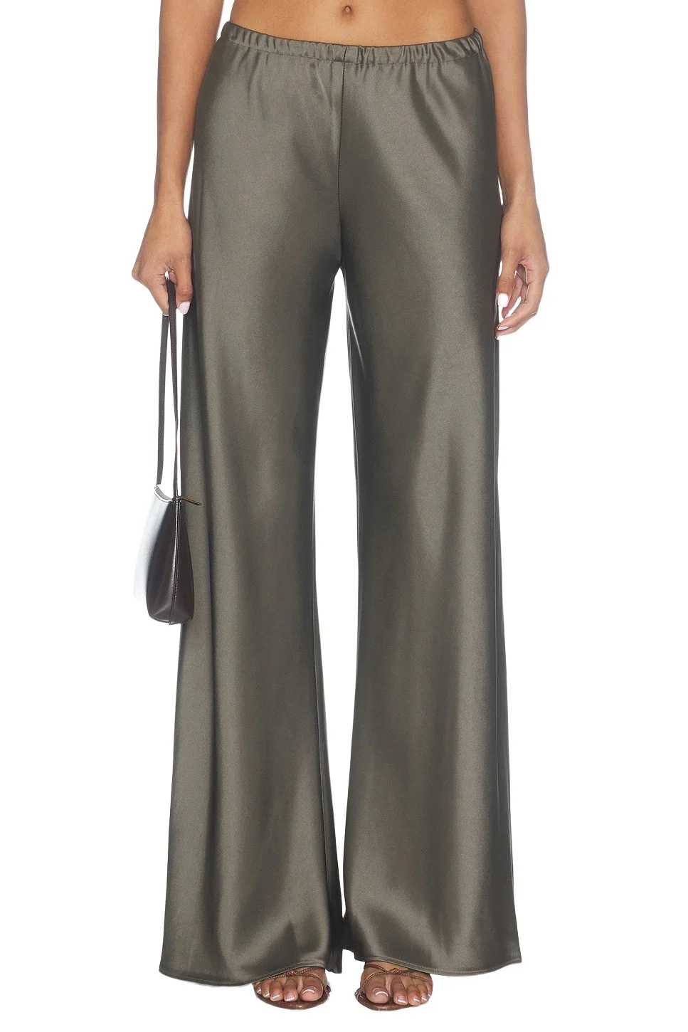 Satin Wide Leg Pant Satin Wide Leg Pant