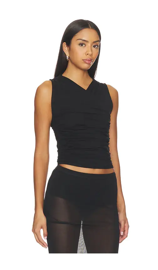 THE LINE BY K Tavi Ruched Tank Top | Thumbnail 2 THE LINE BY K Tavi Ruched Tank Top | Thumbnail 2