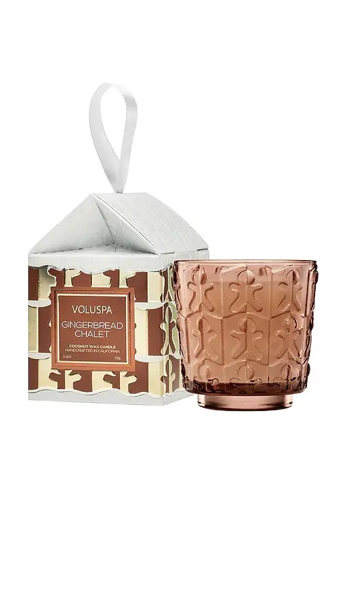 Gingerbread Chalet 2.5oz Boxed Pedestal Ornament Gingerbread Chalet 2.5oz Boxed Pedestal Ornament