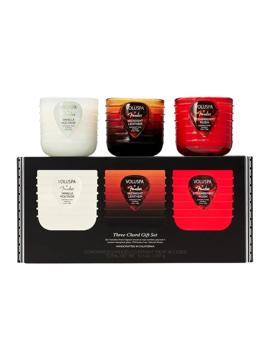 Voluspa Fender Trio Gift Set